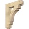 Ekena Millwork Merced Craftsman Rough Sawn Bracket, Douglas Fir, 4"W x 20"D x 24"H BKT04X20X24MRC04RDF - alternate 1